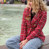 Double Breasted Plaid Blazers and Jackets Work Office Lady Autumn Women Suit Slim Business Female Blazer Coat Talever