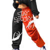 Harem Women's Pants Print High Waist Side Pockets Slimming Casual Party Women's Trousers Streetwear Halloween Costumes