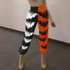 Harem Women's Pants Print High Waist Side Pockets Slimming Casual Party Women's Trousers Streetwear Halloween Costumes