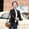 Korea chic Autumn Solid Slim Business Blazers Coat Spring Casual All-match Women Blazers Jackets Work Office Lady Suit