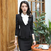 Fashion Ladies Apricot Blazers Women Outerwear Jackets Coat Elegant Female Office Uniform Styles