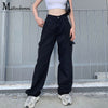 Loose Jeans Casual Work Pants Women Hip Hop Jeans Women Cotton Trousers Big Pockets Women 2022 Denim Pants Cargo Pants