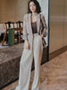 Women's Black Suit Jacket Long Sleeve Top Office Women Korean Jacket  Designer Basic New
