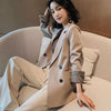 Women's Black Suit Jacket Long Sleeve Top Office Women Korean Jacket  Designer Basic New