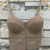 Fashion Mesh Push Up Bralet Women's Corset Bustier Bra Night Club Party Cropped Top Vest Plus Size AW514