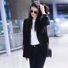 Spring Autumn Blazers And Jackets Women Long Sleeve One Button Female Blazer Coat Women Outerwear