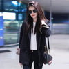 Spring Autumn Blazers And Jackets Women Long Sleeve One Button Female Blazer Coat Women Outerwear