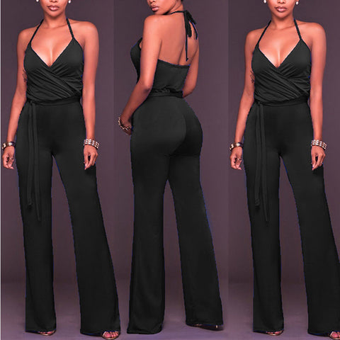Fashion New Women Clothes V-neck Jumpsuits Clubwear Summer Bodycon Party Jumpsuit Women Sexy Romper S-XL