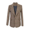 Plaid Coat Business Plaid Suits Women Work Office Ladies Long Sleeve Spring Womens Tops Autumn Blazer Suit Jacket