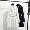 Plus Size Women's Clothing 2022 Spring Autumn Blazers Coats Slim Suit Jackets Women Dress D505