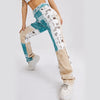 Printed Jogger Women Casual Pants Bandana Female Jogging Trousers Fitness Sweatpants Bodybuilding Straight leg Tracksuit