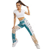 Printed Jogger Women Casual Pants Bandana Female Jogging Trousers Fitness Sweatpants Bodybuilding Straight leg Tracksuit