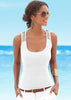Fashion Sequined Ladies Sexy Sleeveless Sequin Glitter T-Shirt 2022 Summer Casual Slim Cotton Tops Tee Shirt Fem Plus Size