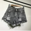 Fashion Short Jeans 2022 Summer Women High Waist Denim Shorts Frayed Hole Female Super Cool Flash Shorts S-6XL Pantalon Femme