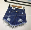 Fashion Short Jeans 2022 Summer Women High Waist Denim Shorts Frayed Hole Female Super Cool Flash Shorts S-6XL Pantalon Femme