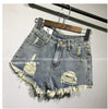 Fashion Short Jeans 2022 Summer Women High Waist Denim Shorts Frayed Hole Female Super Cool Flash Shorts S-6XL Pantalon Femme
