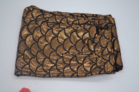 Fashion Silk Milk Fish Scale Print Mermaid Leggings For Women Stretch Ankle Length Trousers Seamless Shiny Casual Leggings