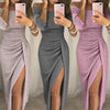 Soft Good Fabric Women Dresses Design Styele Casual Clothing Sweatwear Sweet Sexy