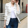 Spring Casual All-match Women Blazers Jackets Work Office Lady Suit Autumn Korea  Slim Business Short Blazers Coat