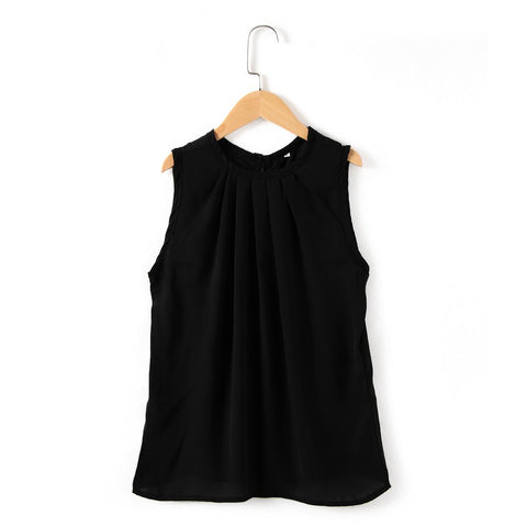 Fashion Summer Breathable Women Solid Loose Sleeveless Halter Neck Shirt Casual Tank Shirt Blouse Tops Vest Solid