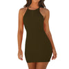 Summer Women Sling Sleeveless Holiday Party Mini Dress Vestido De Mujer Summer Dress Платья Для Женщин