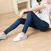 Fashion Summer autumn white jeans Women high waist skinny Pencil denim pants Female black casual plus size Stretch jeans
