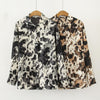 Wanita Blus Printing Kemeja 2023 Musim Semi Musim Gugur Long Sleeve Kasual Blusas Mujer