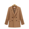 Fashion Women Basic Coats Autumn Women Blazer Jacket Vintage Long Sleeve Loose Female blazer feminino Casual Girls Outwear