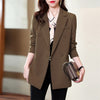 Women Blazer Korea Large size Loose Blazers Jackets Work Coat Outerwear Autumn Career Female Jacket Office Lady