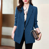 Women Blazer Korea Large size Loose Blazers Jackets Work Coat Outerwear Autumn Career Female Jacket Office Lady