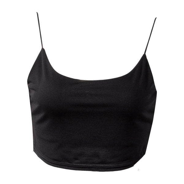 Fashion Women Camis Sling Sexy Summer Sexy Solid Clothing Bustier Bra Vest Crop Singlet Soft Tops