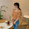 Women Chiffon Blouses 2023 Vintage Square Collar Female Shirt Ruffles Flare Sleeve Elegant Blusas Femininas