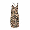 Women Dress Summer Sexy Leopard Print Dress Casual Sleeveless Evening Party Dresses Clubwear Ladies Bodycon Dresses
