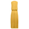 Women Elegant Boho Dress Sexy Summer Sleeveless O-neck Solid Fork Open Dress Split Long Tank Loose Sundress 2022 Female