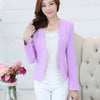 Fashion Women Lady Tops Slim Suit OL Blazer Short Coat thin Jacket SZ:S-5XL