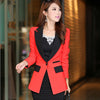 Fashion Women Lady Tops Slim Suit OL Blazer thin Coat Jacket SZ:M-2XL
