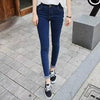 Fashion Women Mid Rise Pencil Stretch Denim Skinny Jeans Pants Casual Trousers