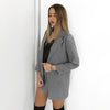 Women Skirt Suits One Button Notched Striped Blazer Jackets and Slim Mini Skirts Two Pieces OL Sets Female Outfits 2022