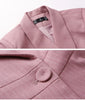 Women Skirt Suits Pink Blazer and Jacket Sets Office Ladies Work Business Beautician Uniform
