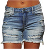 Women Summer Denim Shorts Jeans Women High Waisted Short Push Up Skinny Slim Pocket Denim Shorts