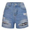 Women Summer Denim Shorts Jeans Women High Waisted Short Push Up Skinny Slim Pocket Denim Shorts