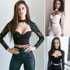 Women's Casual Lace Summer Tops Blouse Tops Shirt Black White Short Clothing