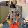 Y2K Skirt Suits Women Autumn Print Bow Long Sleeve Suit Jacket With Mini Skirts Elegant Blazers Outfit Ladies