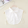 bead fake collar Soft Shirts Blouses Fake False Collar Choker Blouse turn down collar Decorative Neck Tie Women Necktie