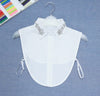 bead fake collar Soft Shirts Blouses Fake False Collar Choker Blouse turn down collar Decorative Neck Tie Women Necktie