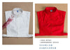 lace fake collar shirt Blouse Crystal decorative lady Geometric red false stand turn down detachable peter pan collar