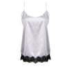 Fashion sexy Women solid sleeveless vest tops Summer Casual backless sheer lace patchwork camis Tank Tops