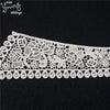 style White Embroidery Applique Lace Collar DIY Fabric Trim Lace Neckline Sewing Dresses decorate Accessories 1 pcs sale