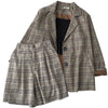 suit plaid jacket spring and autumn 2022 women's Korean style small sling + cardigan trendy pants