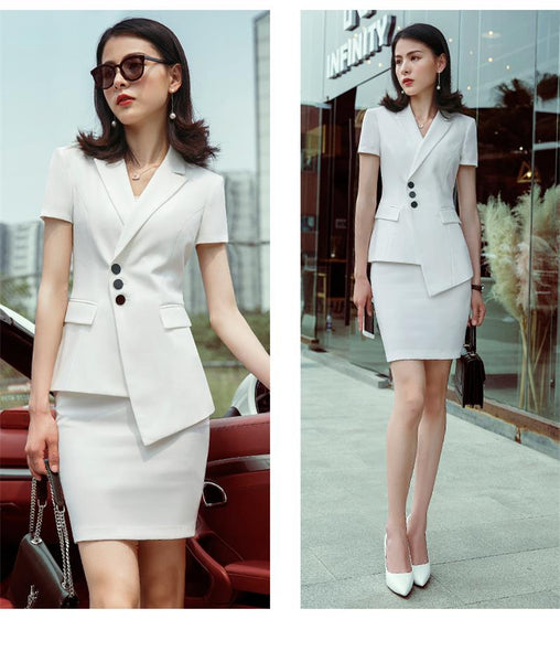 women's casual suit suit female Slim wild Korean ladies small incense simple occupation summer women's trend